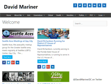 Tablet Screenshot of davidmariner.com